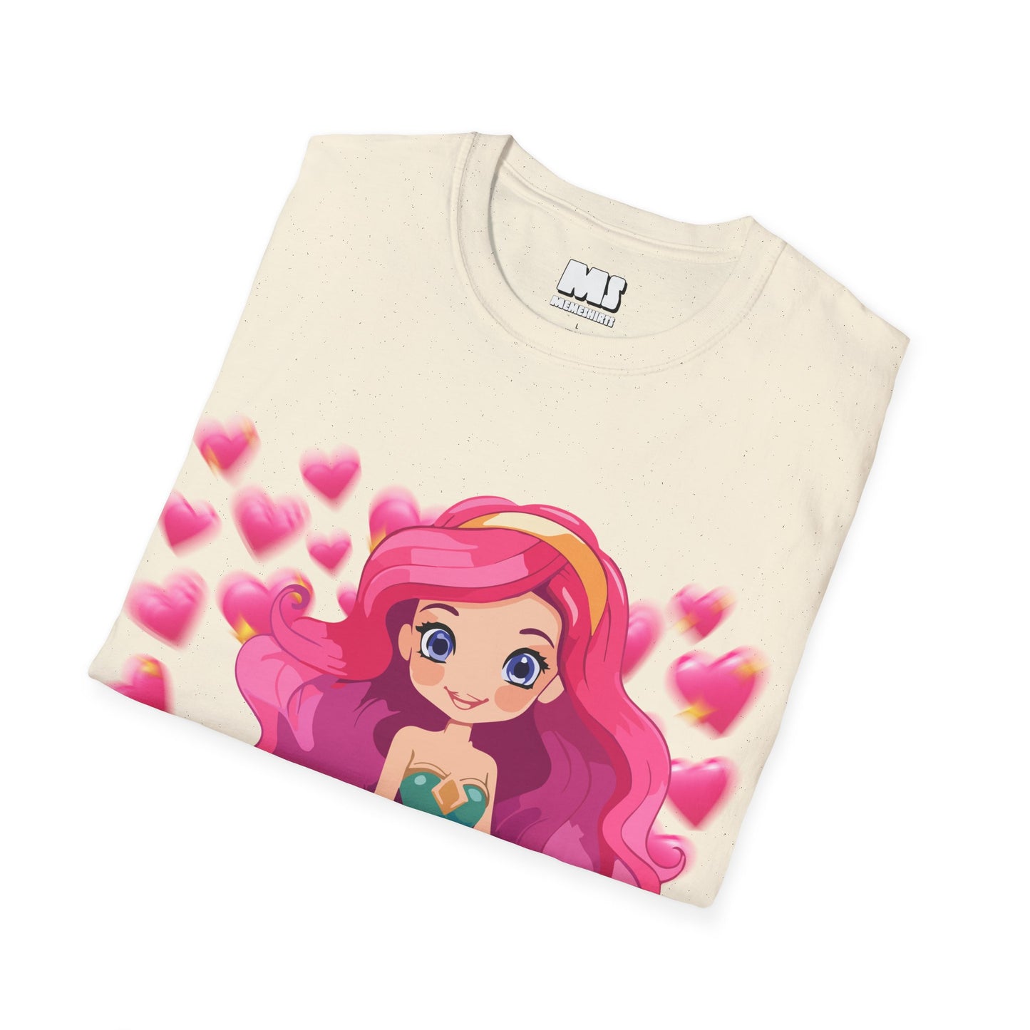 Cute Mermaid Graphic T-Shirt for Kids and Teens