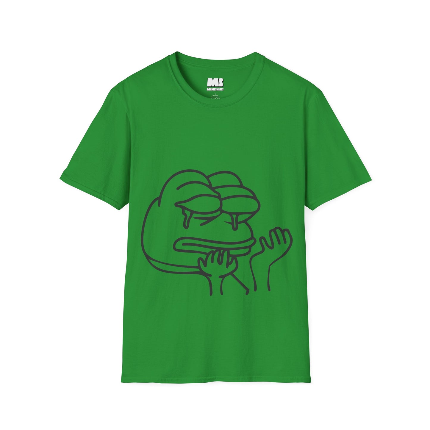 Emotional Meme Unisex Softstyle T-Shirt - Humor & Relatability