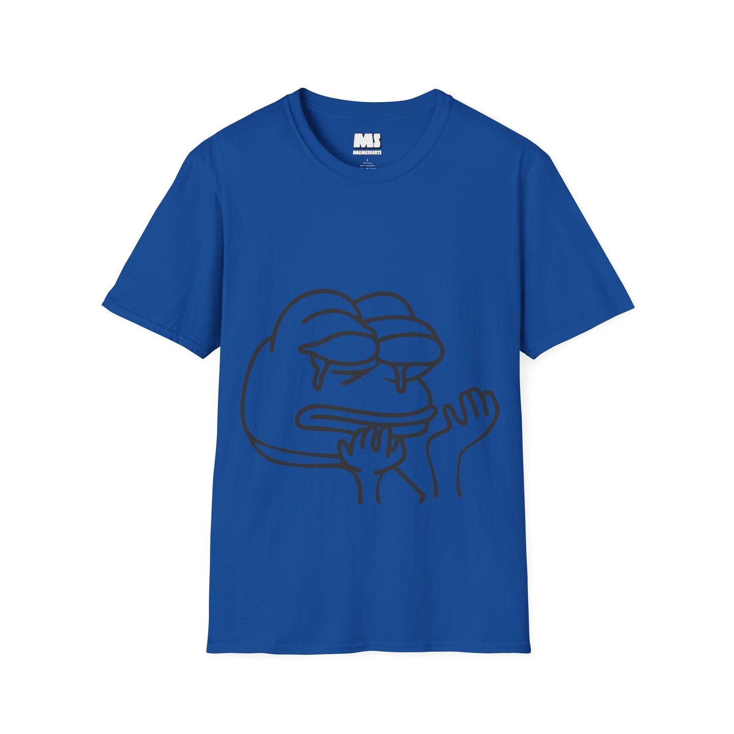 Emotional Meme Unisex Softstyle T-Shirt - Humor & Relatability