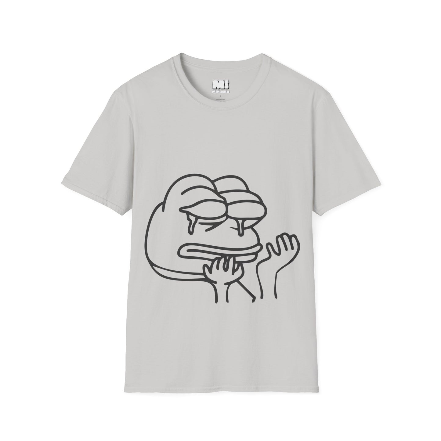 Emotional Meme Unisex Softstyle T-Shirt - Humor & Relatability