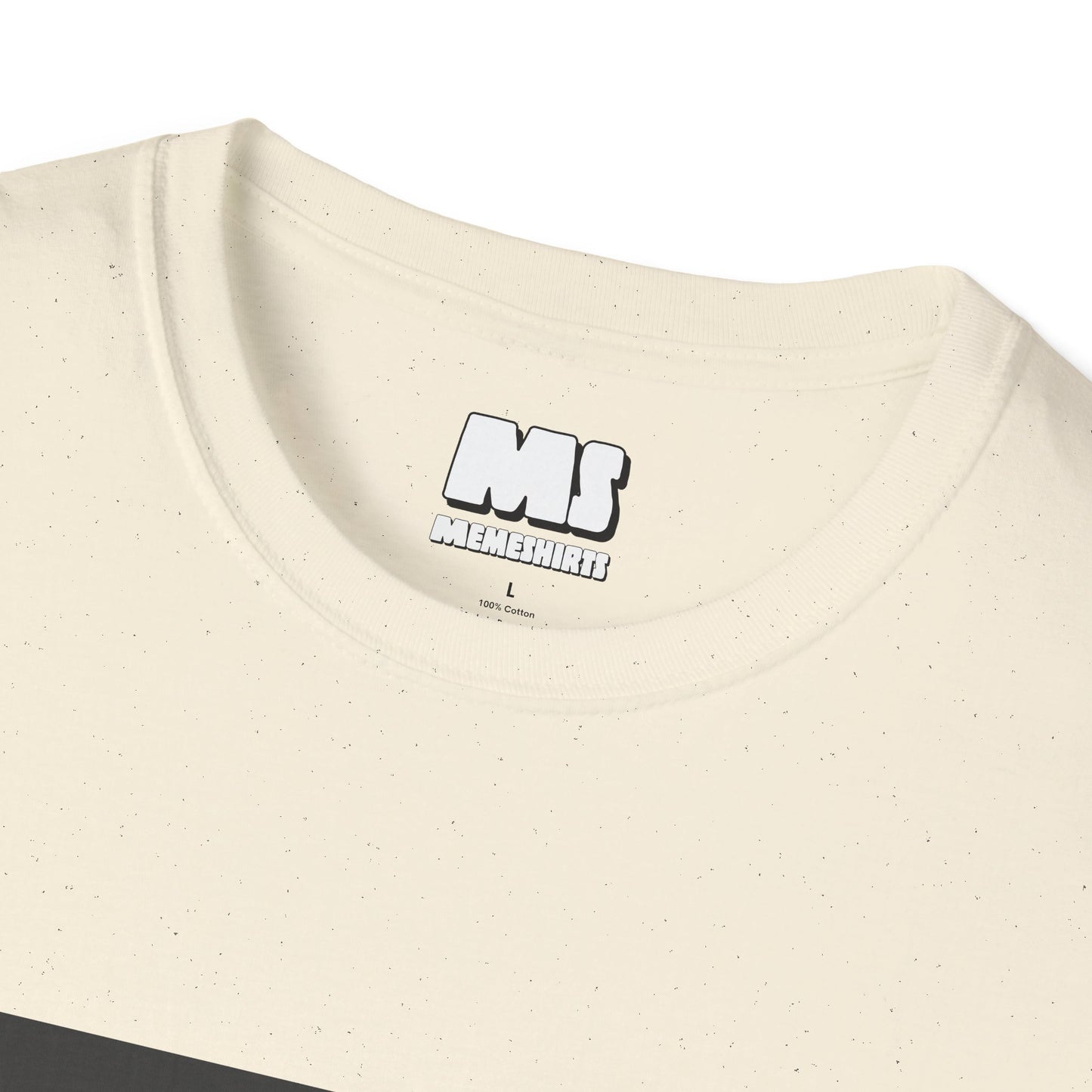 Unisex Softstyle T-Shirt - UFO Over Moon Graphic Tee