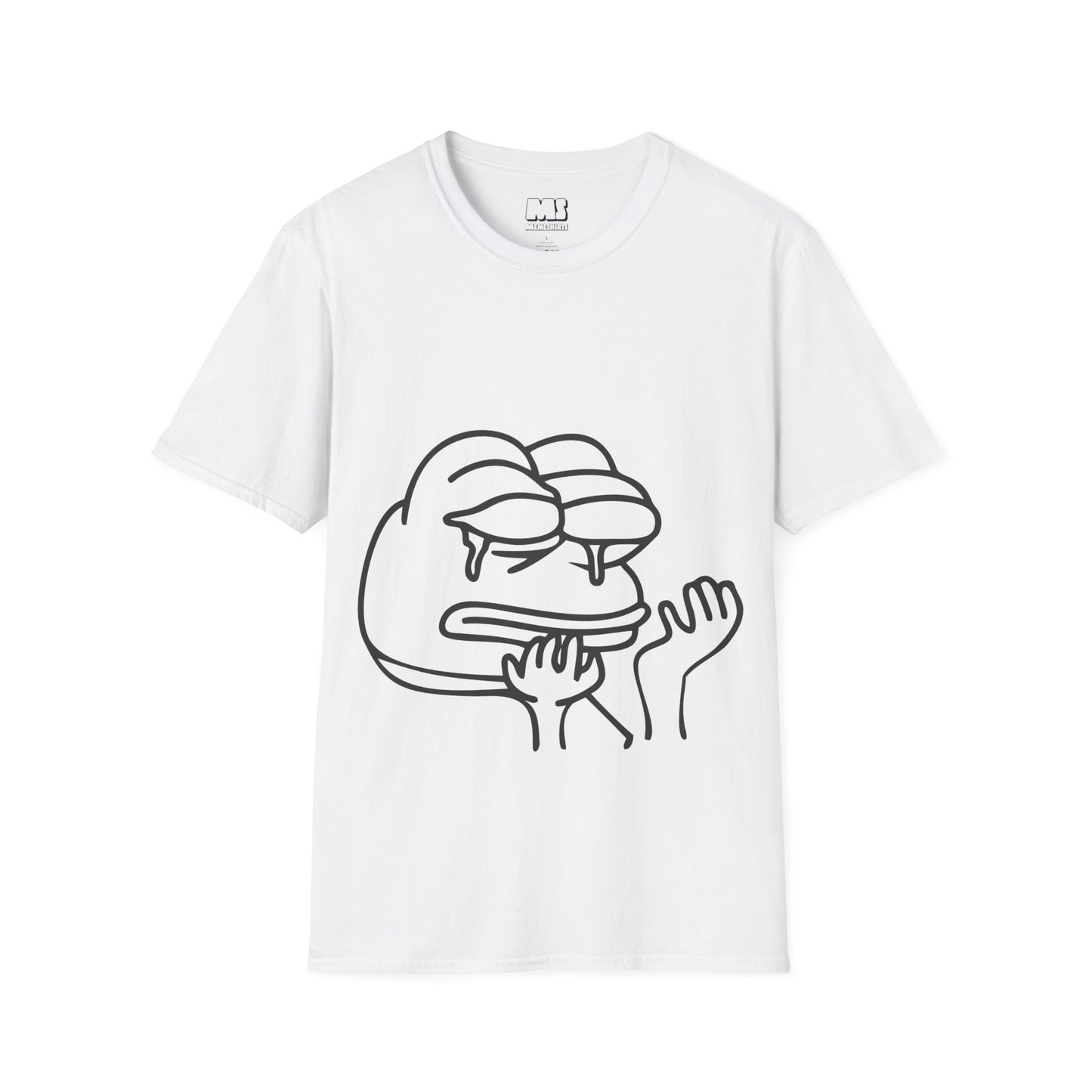Emotional Meme Unisex Softstyle T-Shirt - Humor & Relatability