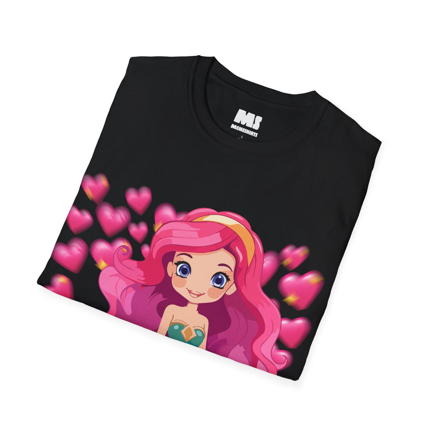 Cute Mermaid Graphic T-Shirt for Kids and Teens