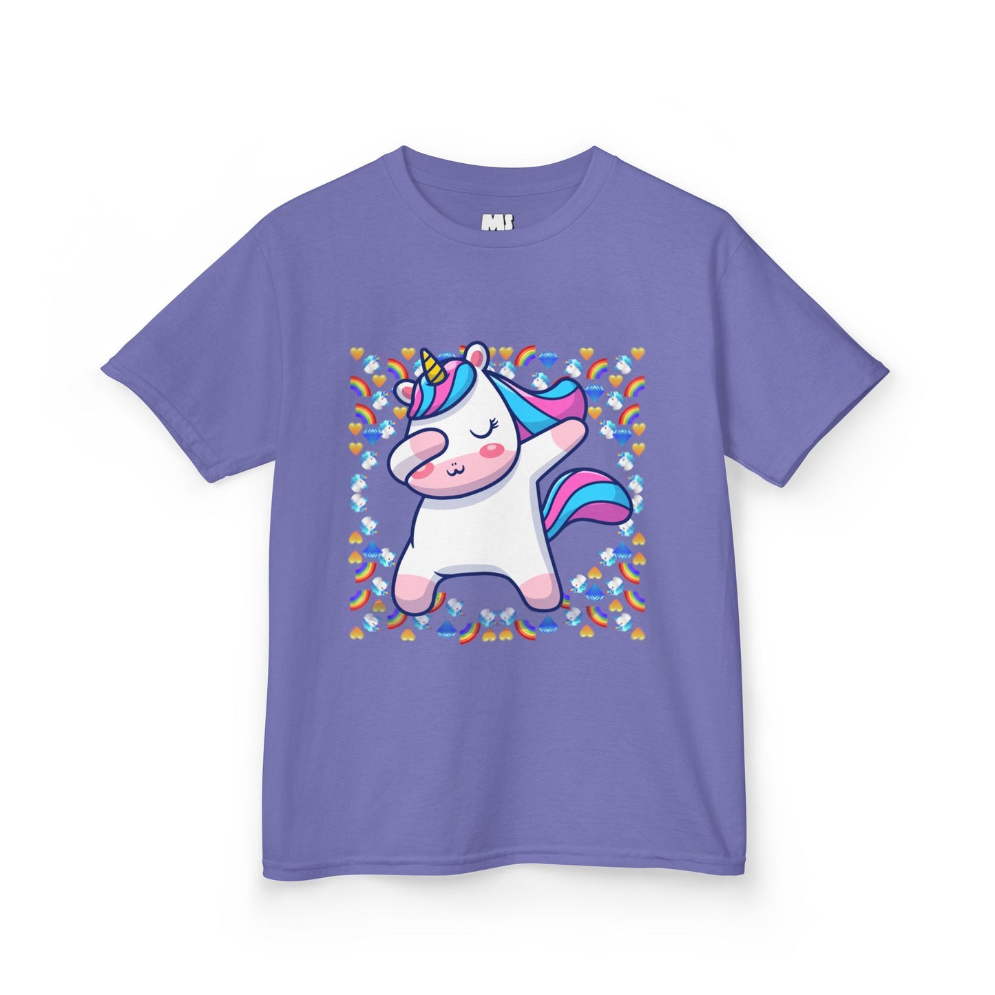 Cute Unicorn Kids Heavy Cotton Tee - Perfect for Birthdays and Playtime!