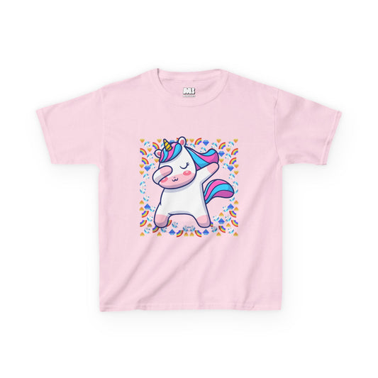Cute Unicorn Kids Heavy Cotton Tee - Perfect for Birthdays and Playtime!