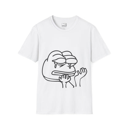 Emotional Meme Unisex Softstyle T-Shirt - Humor & Relatability