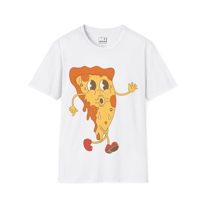 Playful Pizza Unisex Softstyle T-Shirt - Fun Casual Wear for Food Lovers