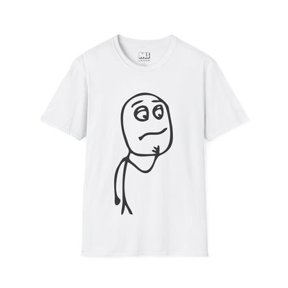 Thought-Provoking Unisex Softstyle T-Shirt - Perfect for Casual Days and Gift Giving