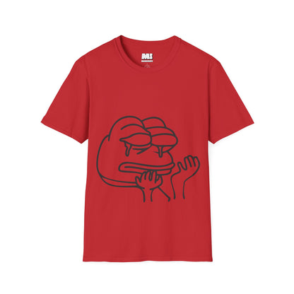 Emotional Meme Unisex Softstyle T-Shirt - Humor & Relatability