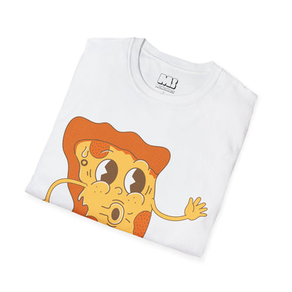 Playful Pizza Unisex Softstyle T-Shirt - Fun Casual Wear for Food Lovers