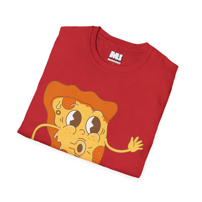 Playful Pizza Unisex Softstyle T-Shirt - Fun Casual Wear for Food Lovers