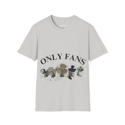 Only Fans Unisex Softstyle T-Shirt - Fun & Trendy Graphic Tee