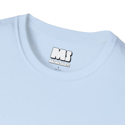 Emotional Cartoon Face T-Shirt | Unisex Softstyle Tee for Comfort & Expression