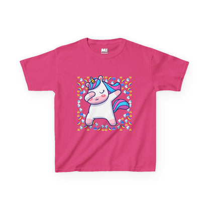 Cute Unicorn Kids Heavy Cotton Tee - Perfect for Birthdays and Playtime!